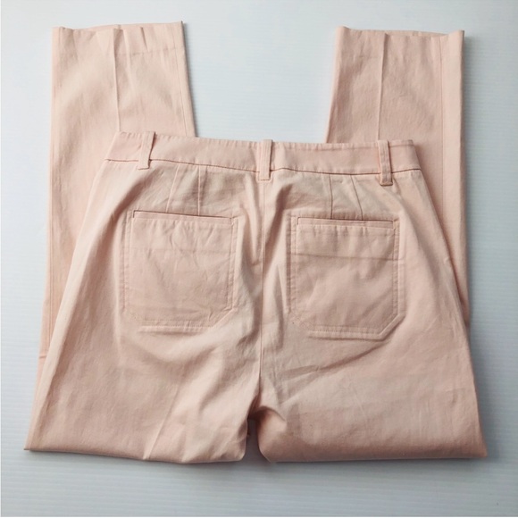 Vince Light Pink Cotton Trousers size 8 - Picture 3 of 11